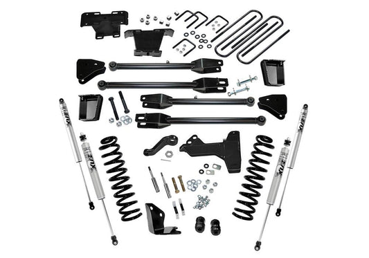6 Inch Lift Kit 2005-2007 Ford F-250/350 4WD Diesel Engine with 4-Link Conversion with Fox 2.0 Series Shocks Superlift-1