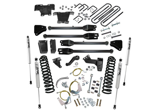 6 Inch Lift Kit 2008-2010 Ford F-250 and F-350 Super Duty 4WD Diesel Engine with a 4-Link Conversion and Shocks Superlift-1