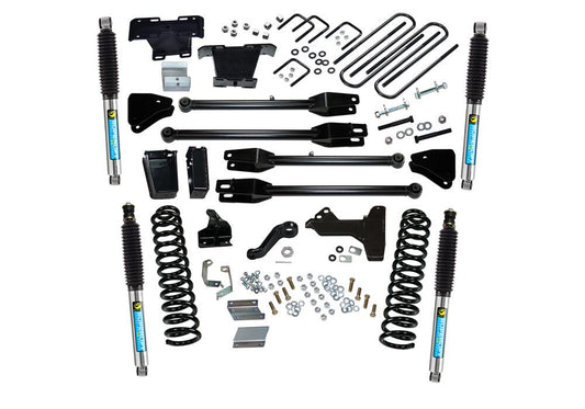 6 Inch Lift Kit 2011-2016 Ford F-250 and F-350 Super Duty 4WD Diesel Engine with a 4-Link Conversion and Shocks Superlift-1