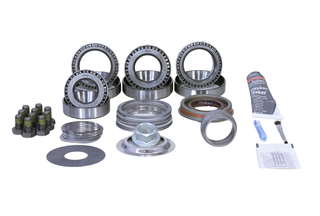 Dana 44 Front Wrangler JK Rubicon Ring Pinion Koyo Bearing Master Install Kit Revolution Gear and Axle