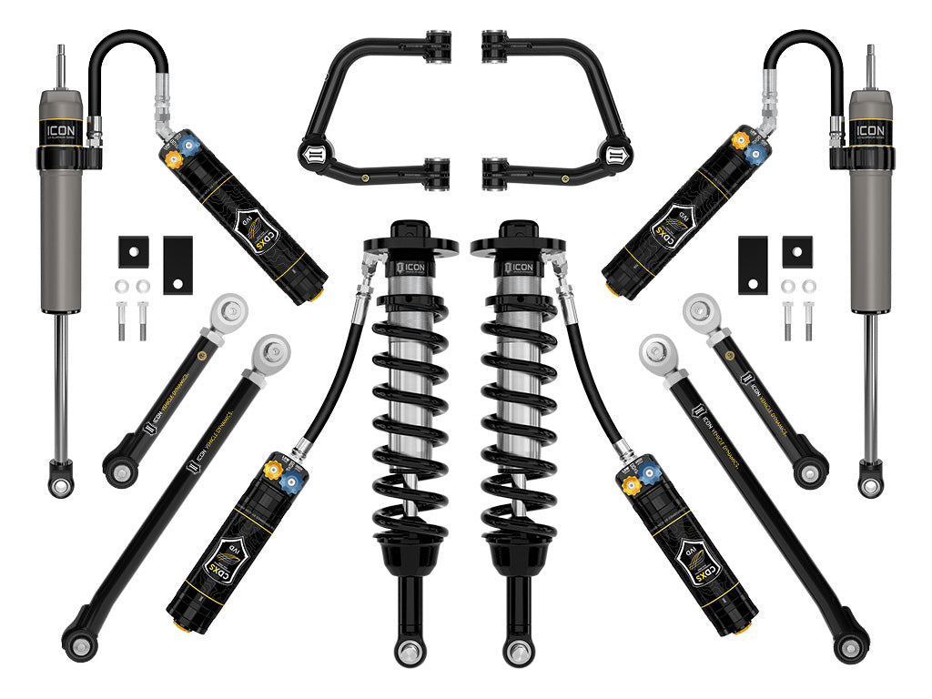 2022-2025 Toyota Tundra 2-3.5 Inch Lift 2.5 Suspension System Tubular CDXS ICON Vehicle Dynamics-11