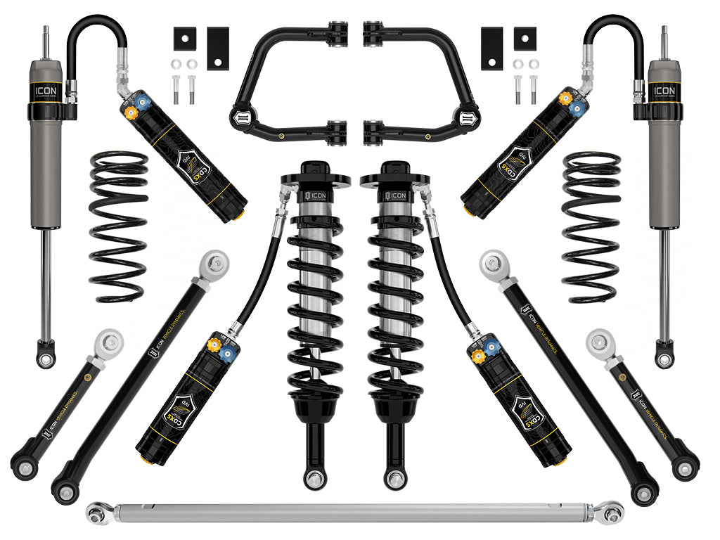 2023-2025 Toyota Sequoia 3-4.5 Inch Lift Stage 10 Suspension System Tubular CDXS Trd ICON Vehicle Dynamics-4
