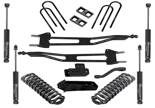 4 Inch Lift Kit 1980-1996 Ford F-150 4WD Superunner Kit with Shocks Superlift-1
