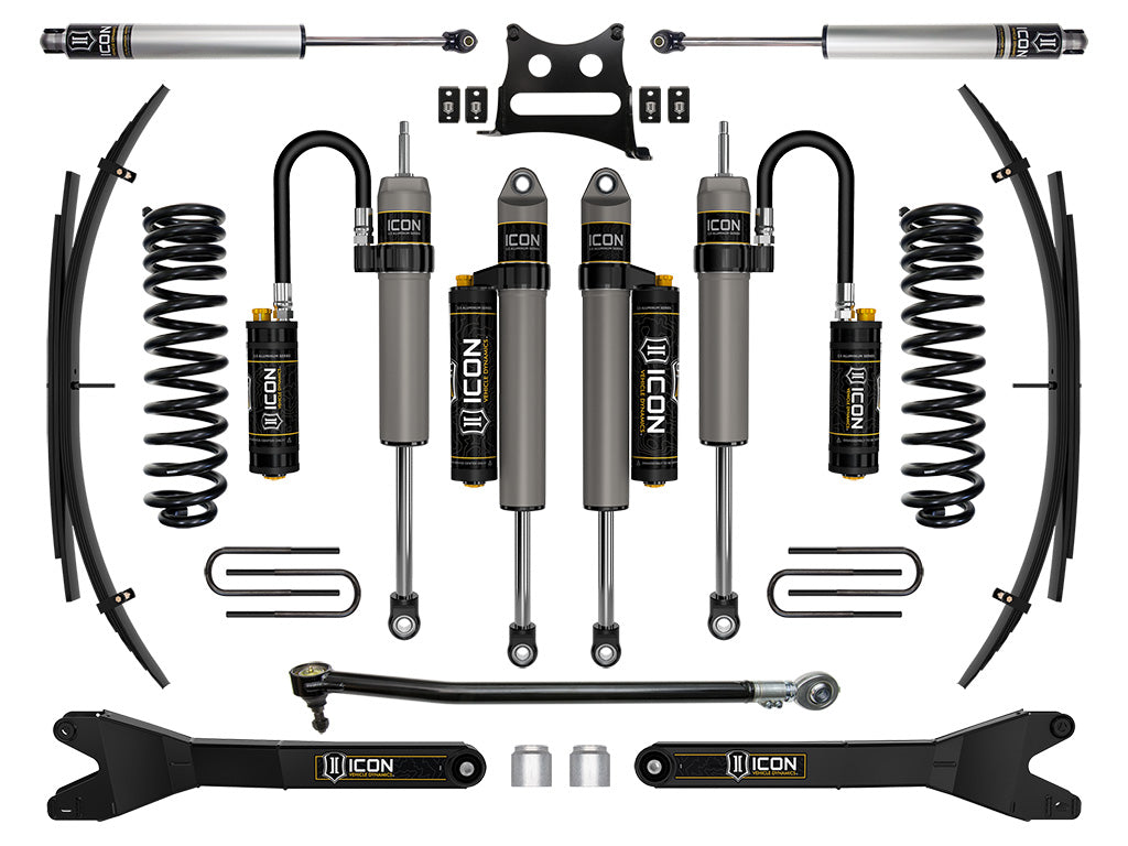 20-22 Ford F250/F350 4WD 2.5 Inch Lift Stage 6 Suspension Sys W/ Leaf Spring ICON Vehicle Dynamics-2