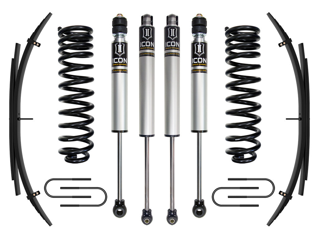 2008-2010 Ford F-250/F-350 Super Duty 4WD Diesel 2.5 Inch Lift Suspension System W/ Expansion Packs ICON Vehicle Dynamics-5