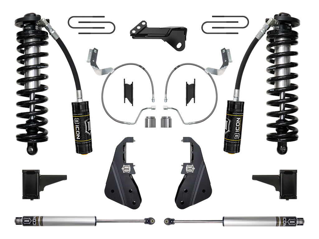 2023-2025 Ford F-250/F-350 Super Duty 4WD 4-5.5 Inch Lift Coilover Conversion System ICON Vehicle Dynamics-52