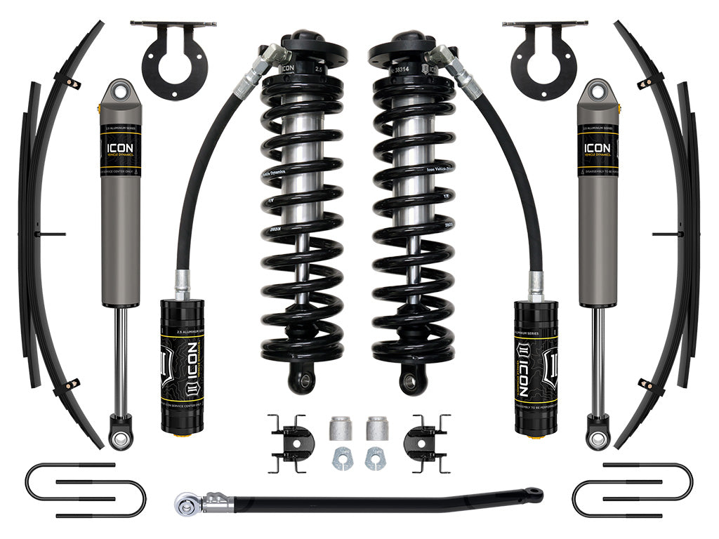 08-10 Ford F250/F350 2.5-3 Inch Lift Coilover System W/ Leaf Springs ICON Vehicle Dynamics-9