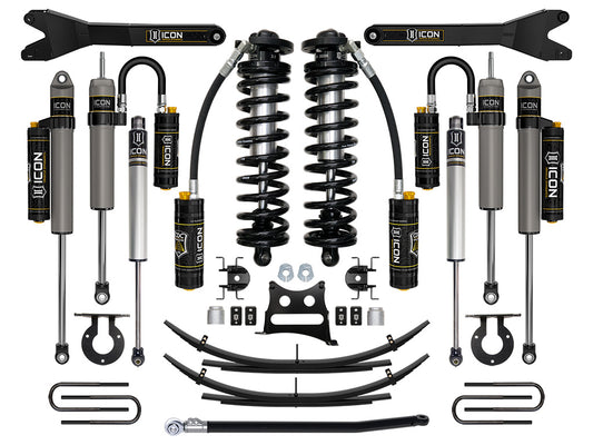 11-16 Ford F250/F350 2.5-3 Inch Lift Coilover System W/ Leaf Springs ICON Vehicle Dynamics-1