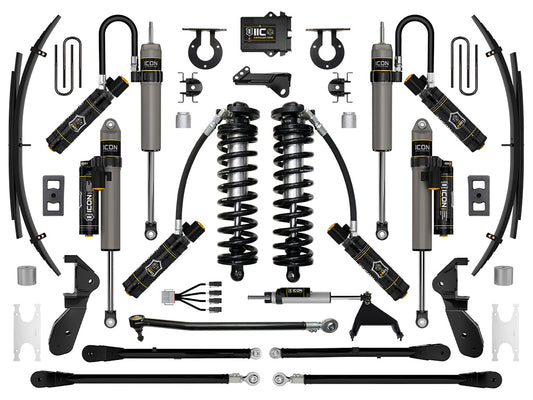2023-2025 Ford F-250/F-350 Super Duty 4WD 2.5-3 Inch Lift Coilover Conversion System With 4-Link And Expansion Packs ICON Vehicle Dynamics-1