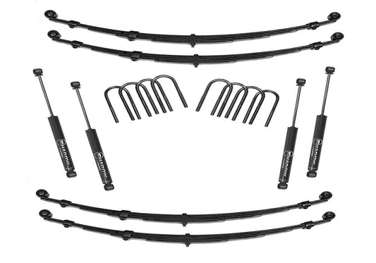 2.5 Inch Lift Kit 1976-1981 Jeep Cj Series with Shocks Superlift-1