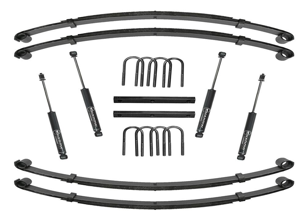 1.5 Inch Lift Kit 1987-1996 Jeep Wrangler Yj with Shocks Superlift-1