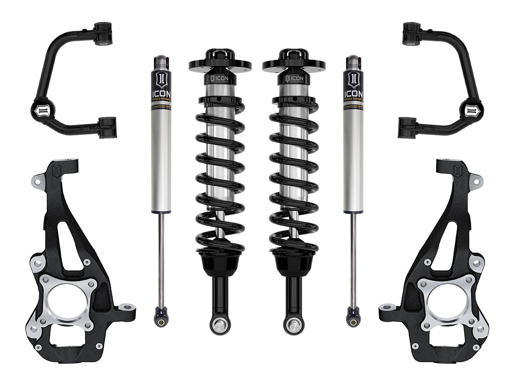 2021-2024 Ford F-150 4WD 3.5-4.5 Inch Lift Suspension System Tubular ICON Vehicle Dynamics-141