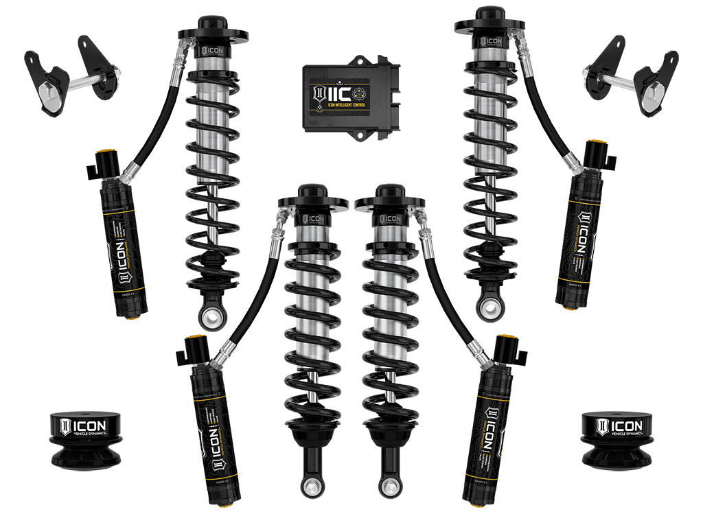 2022-2023 Ford F-150 Lightning 3.5-0 Inch Drop Stage 4 Suspension System ICON Vehicle Dynamics-2