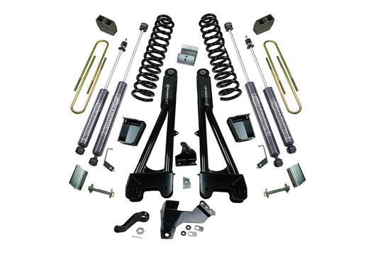 6 Inch Lift Kit 2011-2016 Ford F-250 and F-350 Super Duty 4WD Diesel Engine with Replacement Radius Arms and Shocks Superlift-1
