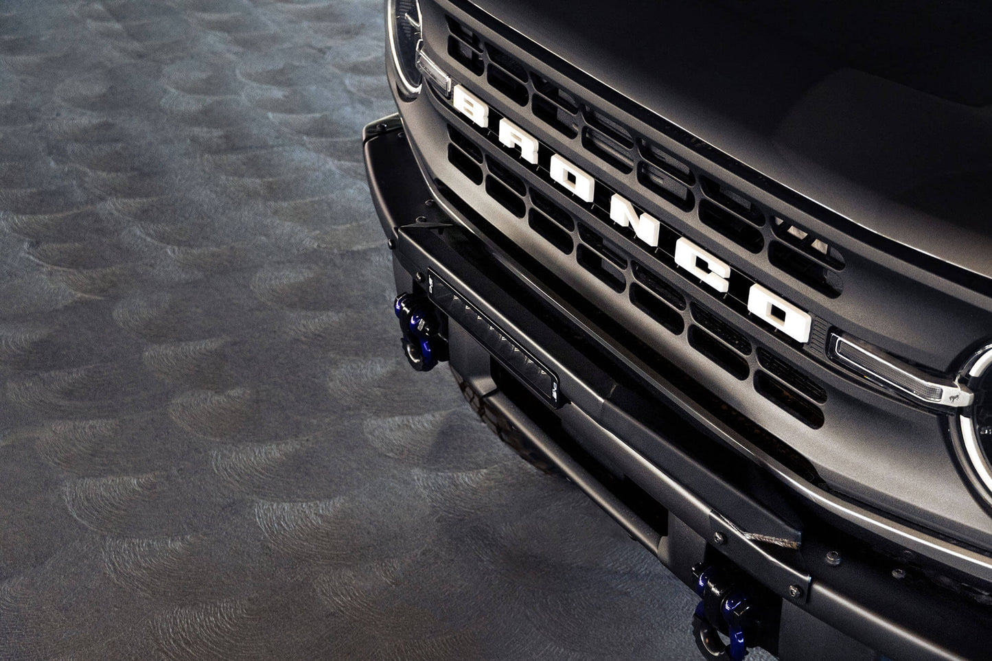 2021 2024 Ford Bronco Factory Modular Front Bumper Bull Bar DV8 Offroad-15