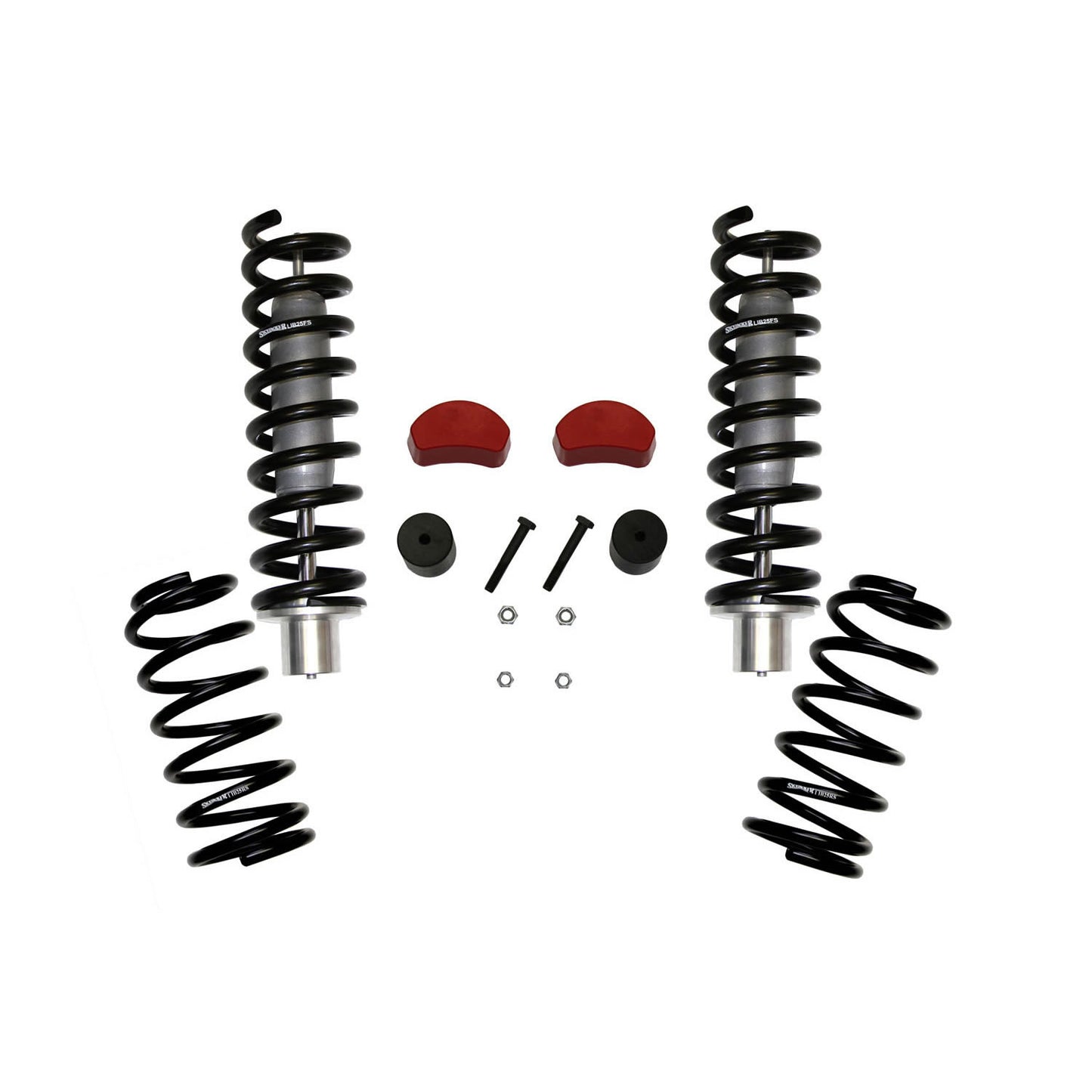 Platinum Coil-Over Lift Kit 2.5 Inch Lift 02-07 Jeep Liberty Includes Coil Springs Skyjacker