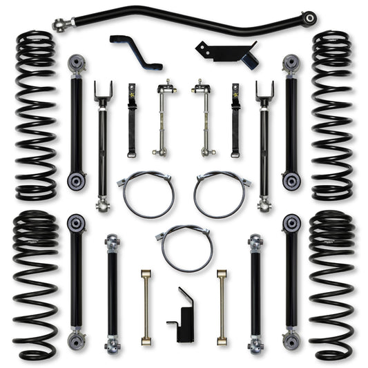 2.0 Inch X-Factor Short-Arm Suspension System For Jeep Wrangler LJ Rock Krawler-1
