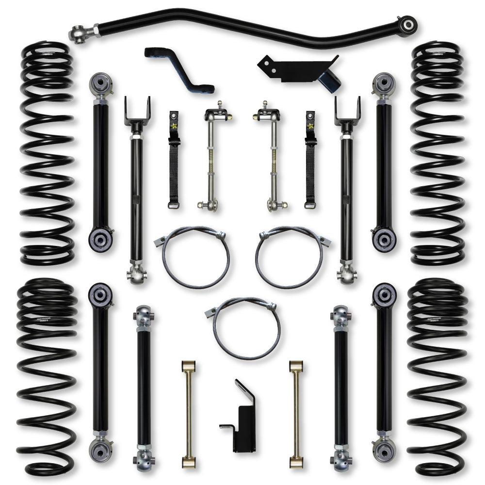3.5 Inch X-Factor Short-Arm Suspension System For Jeep Wrangler LJ Rock Krawler-1