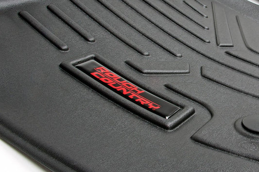 Heavy Duty Floor Mats Front 2pc-15-Up Ford F-150 Rough Country-1