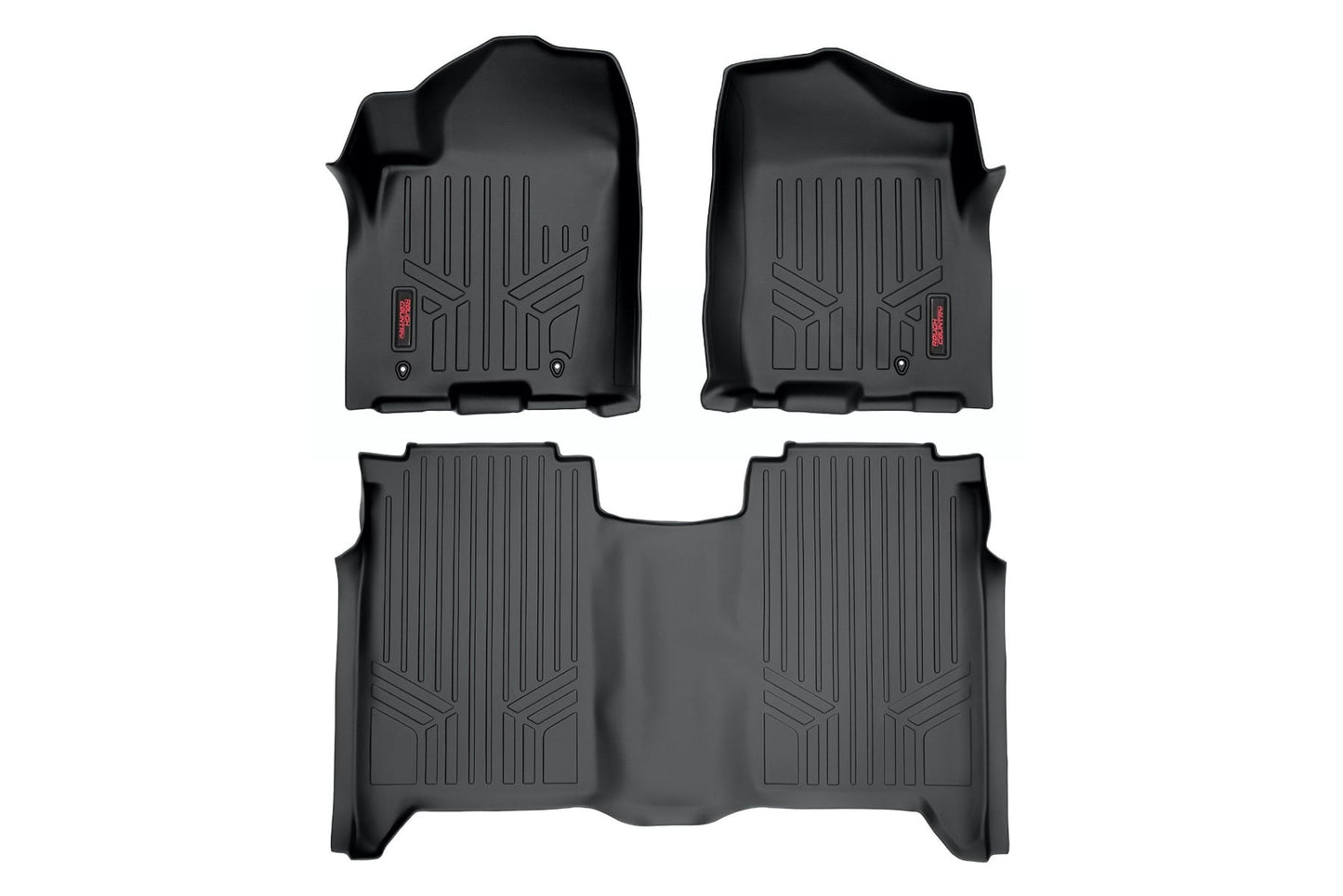 Floor Mats FR & RR Crew Cab Nissan Titan 2WD/4WD (2004-2015) Rough Country