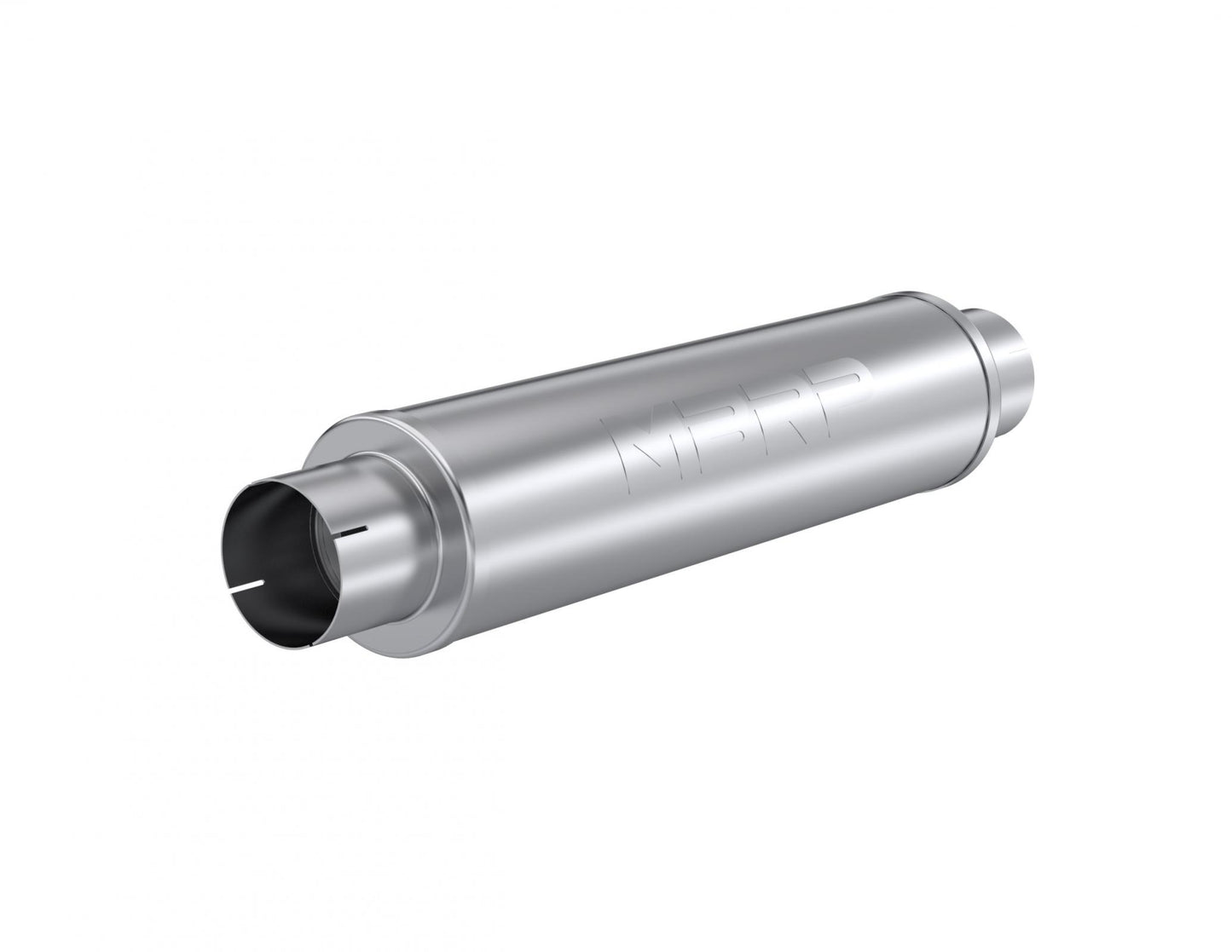 4 Inch Inlet/Outlet Quiet Tone Exhaust Muffler 24 Inch Body 6 Inch Diameter 30 Inch Overall MBRP-2
