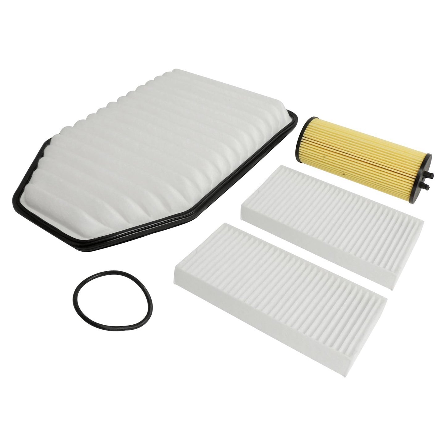 Master Filter Kit for 2012-2013 Jeep JK Wrangler w/ 3.6L Engine Crown Automotive
