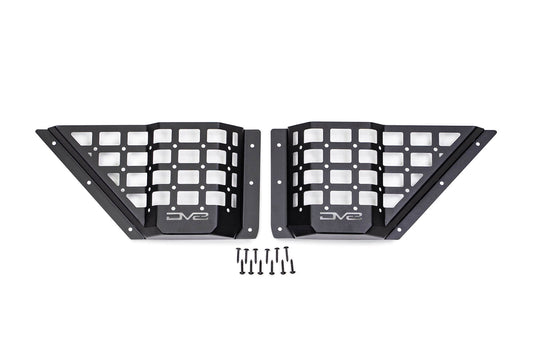 2021 2024 Ford Bronco Front Door Pocket Molle Panels DV8 Offroad-1