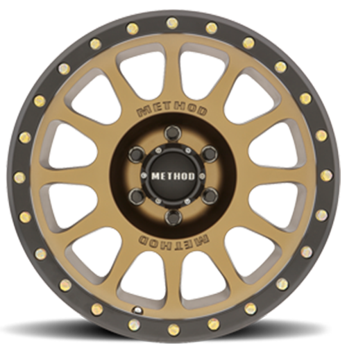 Aluminum 18x9 NV MR305 Bronze BRZ Black Street Loc Method Race Wheels-20