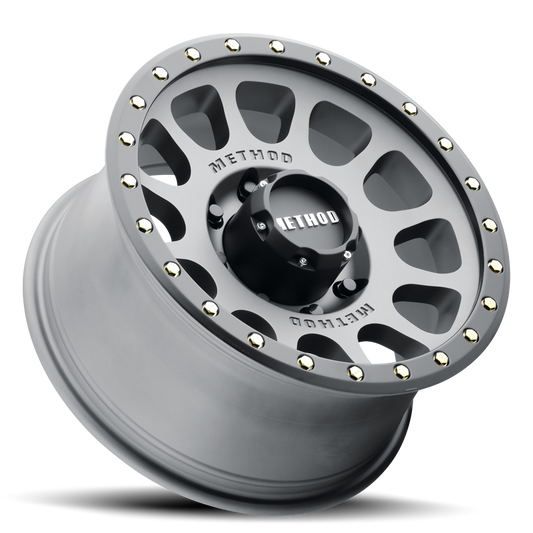 Aluminum 18x9 NV MR305 Titanium TT Matte Black Lip Method Race Wheels-1