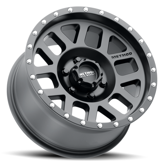 Aluminum 17x8.5 Hole MR307 Matte Black MB Method Race Wheels-1