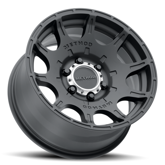 Aluminum 18x9 Roost MR308 Matte Black MB Method Race Wheels-1