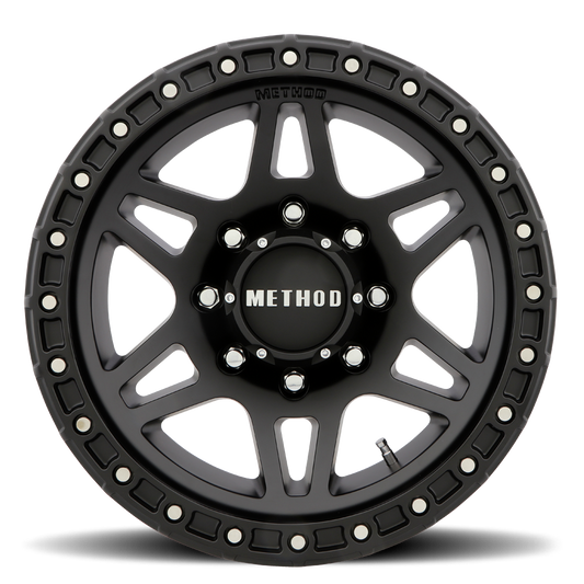 Aluminum 17x8.5 MR312 Matte Black MB Method Race Wheels-1