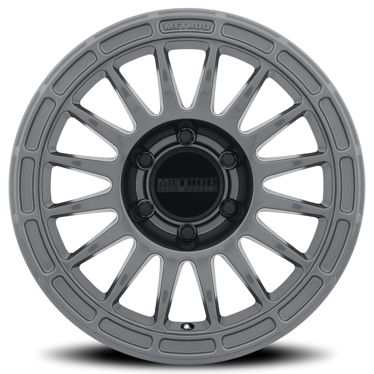 Aluminum 17x7.5 MR314 Gloss Titanium GY Method Race Wheels-20