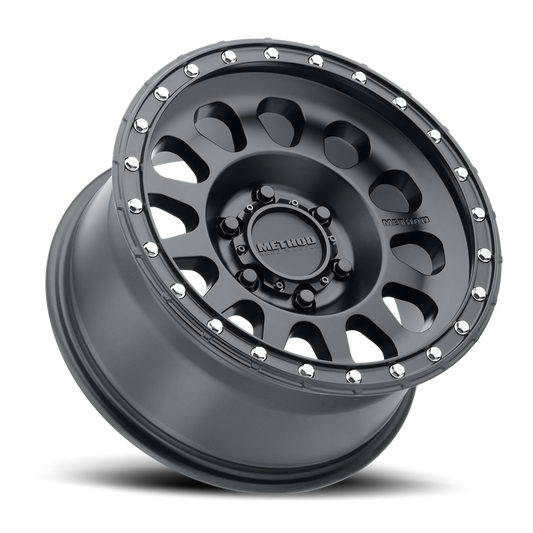 Aluminum 20x9 MR315 Bolt Pattern 6 On 139.7 Offset 18 Lip Size 2.13 Matte Black MB Method Race Wheels-1