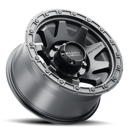 Aluminum 17x8.5 MR317 Matte Black MB Method Race Wheels-1