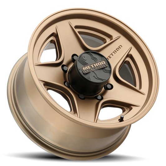 Aluminum 17x8.5 MR319 Bronze BZ Method Race Wheels-1