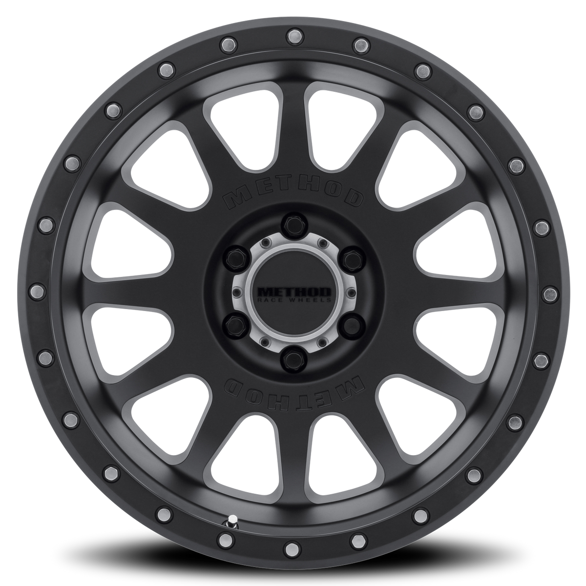 Aluminum 20x10 NV MR605 Matte Black MB Method Race Wheels-13