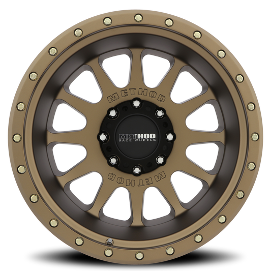 Aluminum 20x10 NV MR605 Bronze BRZ Method Race Wheels-1