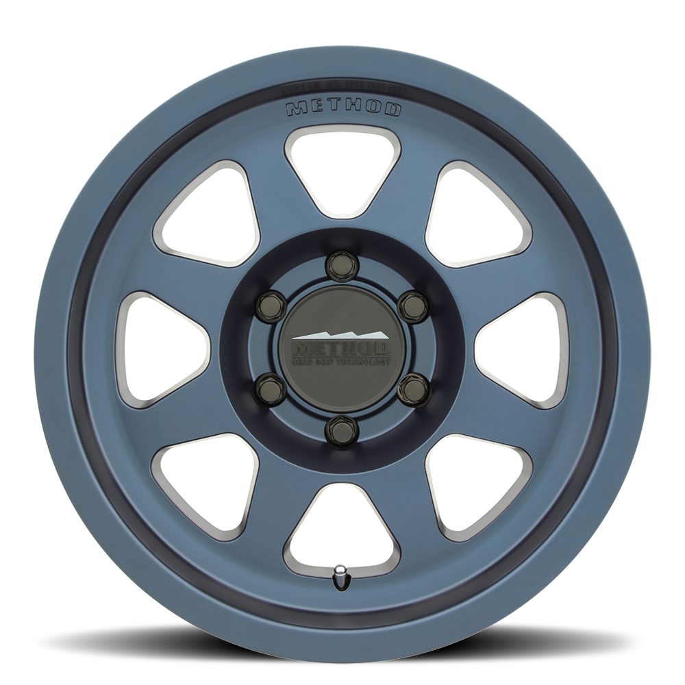 Aluminum 17x9 Bead Grip MR701 Bahia Blue BL Method Race Wheels-5
