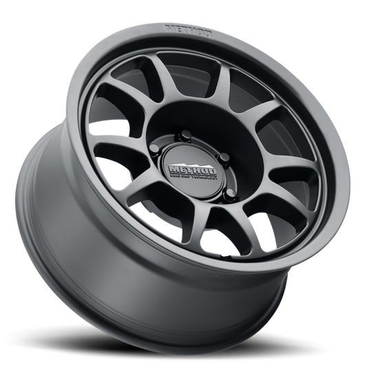Aluminum 17x8.5 Bead Grip MR702 Matte Black MB Method Race Wheels-1