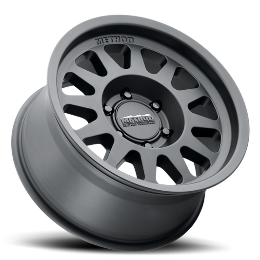 Aluminum 17x8.5 Bead Grip MR704 Matte Black MB Method Race Wheels-1