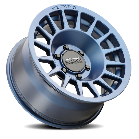 Aluminum 17x7.5 Bead Grip MR707 Bolt Pattern 6 On 130 Offset 50 Lip Size 0 Bahia Blue BL Method Race Wheels-1
