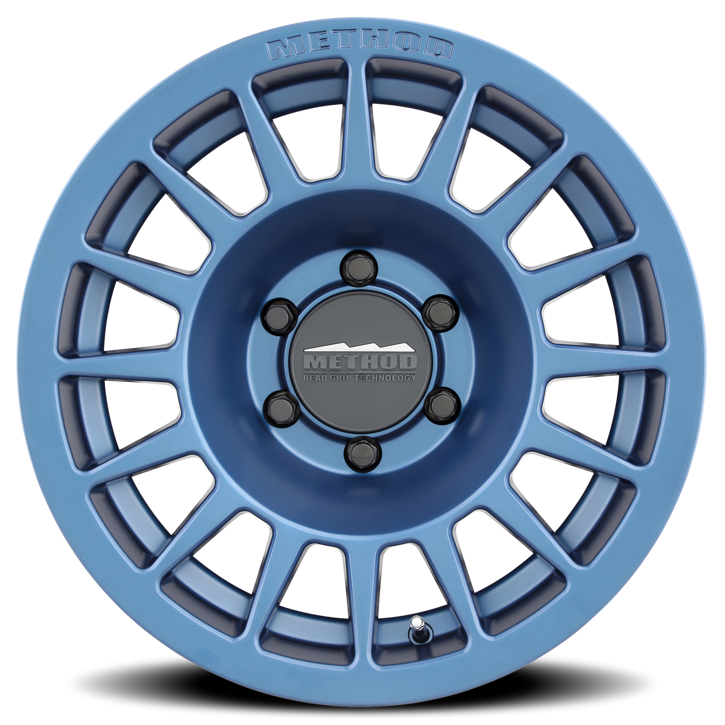 Aluminum 17x7.5 Bead Grip MR707 Bolt Pattern 6 On 130 Offset 50 Lip Size 0 Bahia Blue BL Method Race Wheels-2