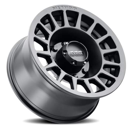 Aluminum 17x8.5 Bead Grip MR707 Matte Black MB Method Race Wheels-1