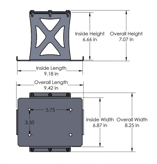 Optima Battery Mount Group 25/35 Artec Industries-1