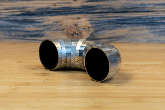 Universal T304 Stainless Steel 2.25 Inch Diameter 180 Degree Pie Cut Kit MBRP-1