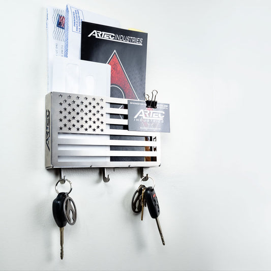 US Flag Letter/Key Holder 7.0 Inch Artec Industries-1