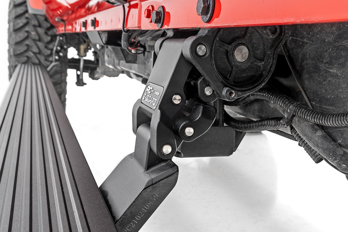 Power Running Boards Dual Electric Motor Jeep Gladiator JT 4WD (20-25) Rough Country-5
