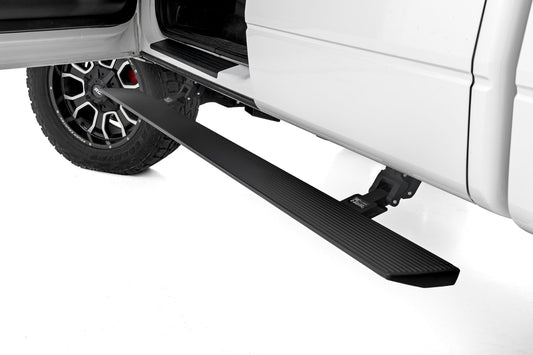 Power Running Boards Dual Electric Motor Crew Cab Ford F-150 (09-14) Rough Country-1
