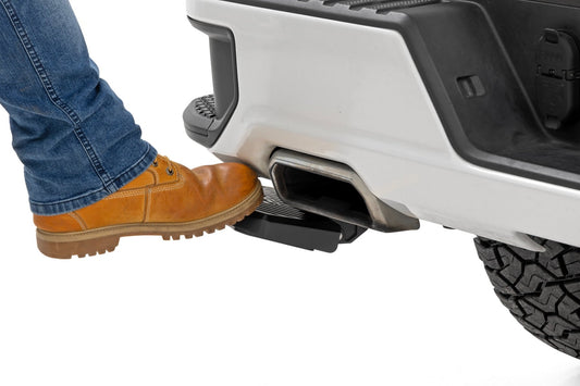 Retractable Bed Step Manual Pull Silverado/Sierra 1500 (19-26) Rough Country-1